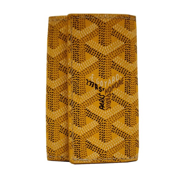 Goyard | Accessories | Goyard Key Holder Yellow Goyardine Saintmichel ...